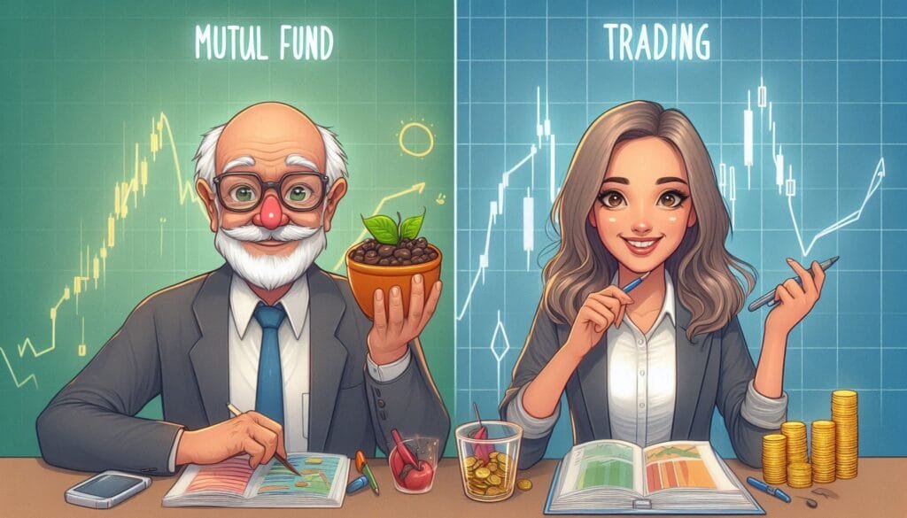 Mutual Fund Vs Trading