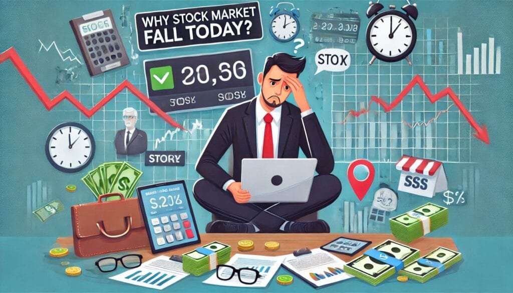 Why stock market fell today